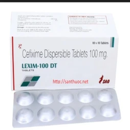 Cefixime Dispersible 100mg - Thuốc điều trị nhiễm khuẩn hiệu quả của Ấn Độ