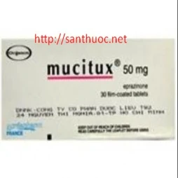Mucitux 50mg - Thuốc giúp điều trị các bệnh đường hô hấp hiệu quả của Pháp
