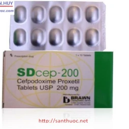SDCef 200mg - Thuốc kháng sinh hiệu quả