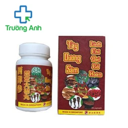 Tây Dương Sâm linh chi đại bổ hoàn - Thực phẩm bảo vệ sức khoẻ