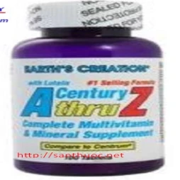Century A -> Z  - Thực phẩm chức năng giúp bổ sung vitamin và khoáng chất hiệu quả