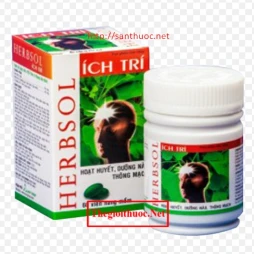 HERBSOL Ích Trí - Giúp tăng cường tuần hoàn máu não hiệu quả