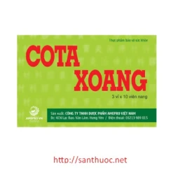 Cotaxoang - Hỗ trợ điều trị viêm mũi, viêm xoang hiệu quả