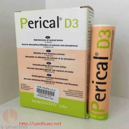 Perical d3 - Giúp bổ sung canxi và vitamin D3 hiệu quả