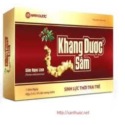Khang Dược Sâm - Thuốc bổ giúp tăng cường sức khỏe hiệu quả