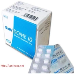  Domperidon Savi - Thuốc giúp điều trị đầy bụng, trào ngược dạ dày hiệu quả