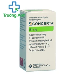 Concerta 27mg - Thuốc điều trị rối loạn tăng động của Janssen