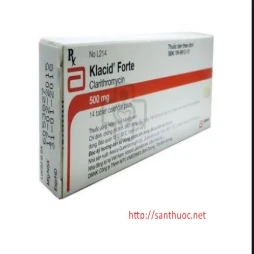 Klacid Forte 500mg - Thuốc điều trị nhiễm khuẩn hiệu quả