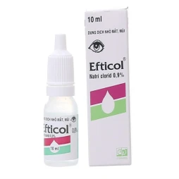 efticol 0,9% - Thuốc nhỏ mắt điều trị nhiễm trùng của F.T.PHARMA