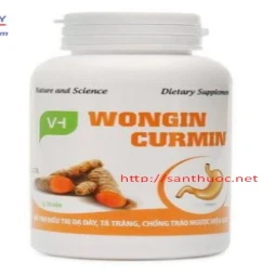Wongincurmin 30 viên - Thuốc giúp hỗ trợ điều trị viêm loét dạ dày, tá tràng hiệu quả