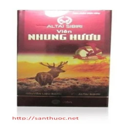 Viên nhung hươu Altai Sibiri - Giúp bồi bổ sức khỏe hiệu quả của Nga