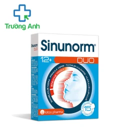 Sinunorm DUO - Hỗ trợ điều trị bệnh đường hô hấp của Lotos Pharma