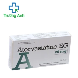 ATORVASTATINE EG 20mg - Thuốc điều trị mỡ máu cao của Pymepharco