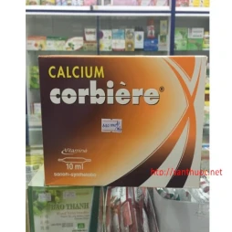 Calcium Corbiere 5-10 ml/ 30 - Thuốc giúp bổ sung lượng calci cho cơ thể hiệu quả