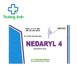Nedaryl 4 - thuốc điều trị thần kinh, Alzheimer của dược Danapha