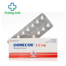 Domecor 2,5mg- Thuốc điều trị tăng huyết áp hiệu quả của Domesco