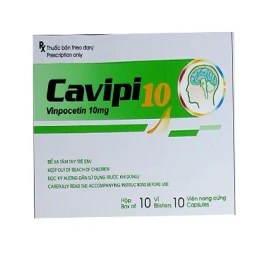 Cavipi 10 - Thuốc điều trị rối loạn tuần hoàn máu não của Hataphar