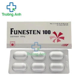 Funesten 100mg - Viên đặt âm đạo trị viêm nhiễm của Pymepharco