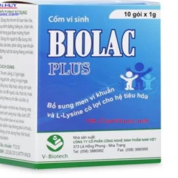 Biolac plus sac - Bổ sung men vi khuẩn có lợi cho đường ruột hiệu quả (10 hộp)