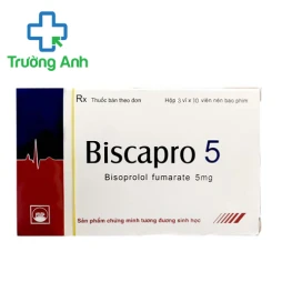 Biscapro 5mg - Thuốc điều trị bệnh tim mạch của Pymepharco