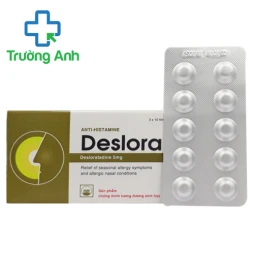 Deslora - Thuốc điều trị viêm mũi dị ứng, mày đay của Pymepharco