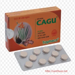 Cagu - Viên ngậm trị ho hiệu quả