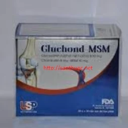 Gluchond-MSM - Thực phẩm hỗ trợ điều trị các bệnh lý xương khớp hiệu quả