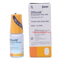 Oflovid 0.3% 5ml - Thuốc nhỏ mắt hiệu quả