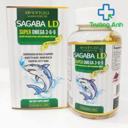 Sagaba LD - Bổ sung omega 3-6-9 ngăn ngừa bệnh tim mạch