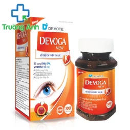Devoga New - Thực phẩm bổ sung DHA, EPA giúp bổ mắt, làm đẹp da 