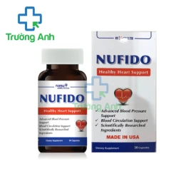 Nufido - Thực phẩm tăng cường sức khoẻ hệ tim mạch của Mỹ