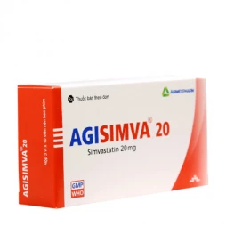 Agisimva 20 - Thuốc điều trị mỡ máu cao của Agimexpharm