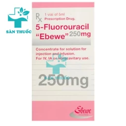 5-Fluorouracil "Ebewe" 500mg/10ml - Thuốc trị ung thư của Áo