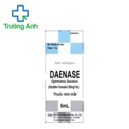Daenase - Thuốc điều trị viêm kết mạc dị ứng của Hàn Quốc