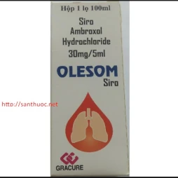 Olesom 30mg/5ml - Thuốc giúp điều trị viêm phế quản hiệu quả