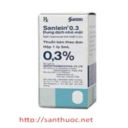 Sanlein 0,3% - Thuốc nhỏ mắt hiệu quả