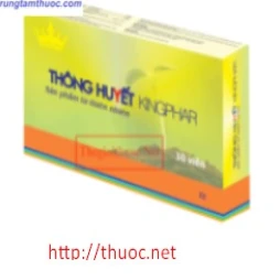 Thông huyết KINGPHAR - Giúp làm tan các cục máu đông hiệu quả