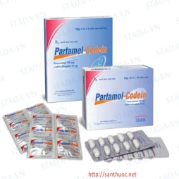Partamol - Codein  - Thuốc giúp giảm đau, hạ sốt hiệu quả