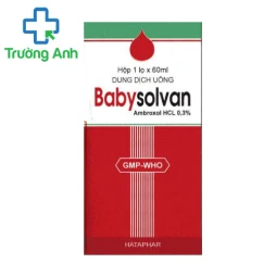 Babysolvan - Thuốc điều trị viêm phế quản và hô hấp hiệu quả