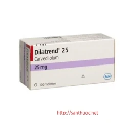 Dilatrend 25mg - Thuốc điều trị các bệnh tim mạch hiệu quả