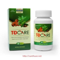 TĐ Care - Thực phẩm chức năng cho bệnh nhân tiểu đường hiệu quả