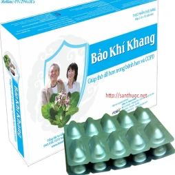 Bảo khí khang 120 viên - Thực phẩm chưc năng bảo vệ đường hô hấp hiệu quả