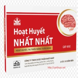 Hoạt huyết Nhất Nhất - Giúp tăng cường tuần hoàn máu não hiệu quả