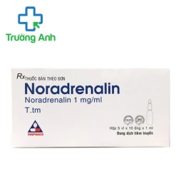 Noradrenalin 1mg/ml - Điều trị hạ huyết áp cấp tính của Vinphaco