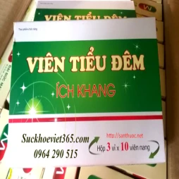 Viên tiểu đêm Ích Khang - Giúp cải thiện chức năng thận hiệu quả