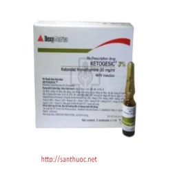 Ketogesic 3% Inj.30mg/ml - Thuốc giúp giảm đau hiệu quả
