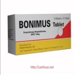 Bonimus Tab.10mg - Thuốc điều trị sưng tấy sau chấn thương hiệu quả