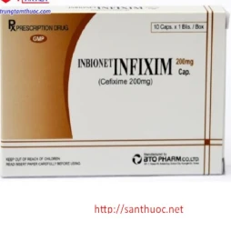  Inbionetinfixim 200mg - Thuốc kháng sinh hiệu quả