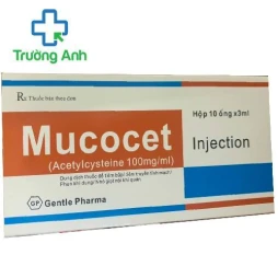 Mucocet - Thuốc điều trị viêm phế quản của Gentle Pharma
