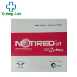 Notired Eff Strawberry - Điều trị suy nhược chức năng hiệu quả